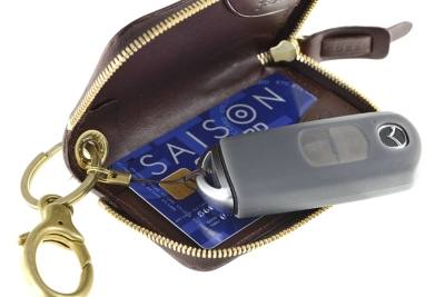 CORBO - 「SLATE」 スマートキーケース/ブラウン | corne/コルネ