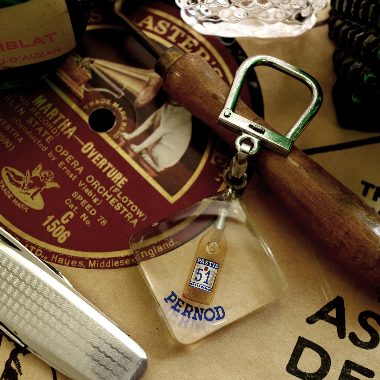 PERNOD PASTIS51 パスティス51 リキュール ブルボンキーホルダー