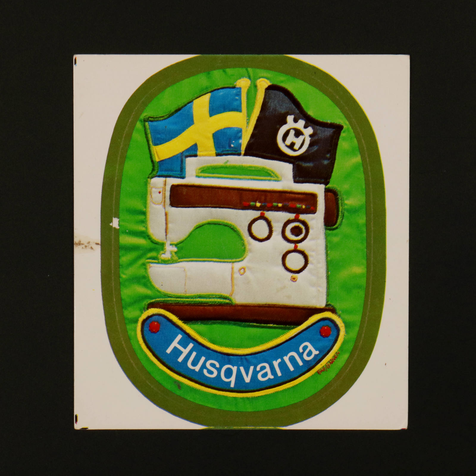 Husqvarna ヴィンテージステッカー オランダ Corne コルネ