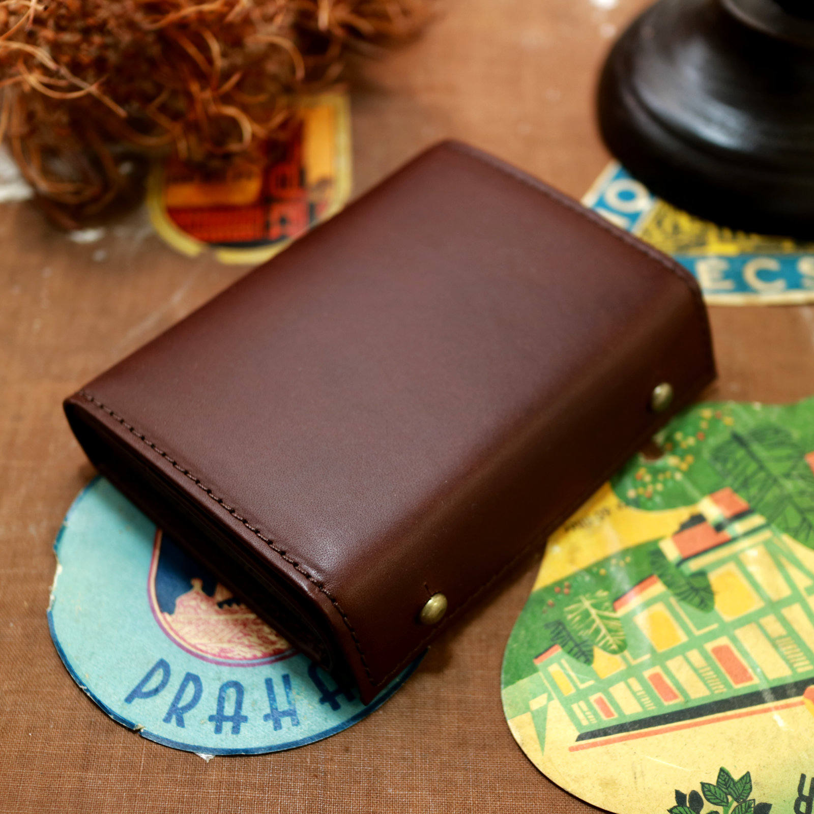 M Millefoglie Ii P25 ミニ財布 タバコ チョコ Corne コルネ